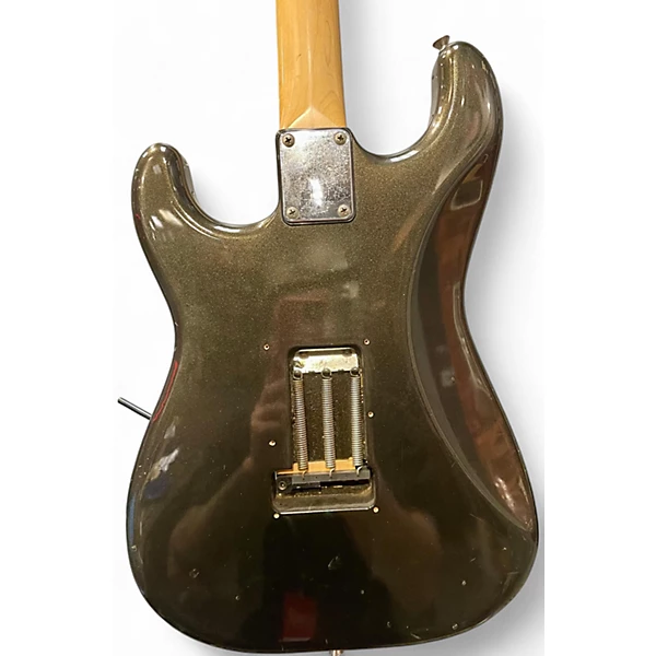 Used Fender Contemporary Stratocaster Black Solid Body Electric Guitar