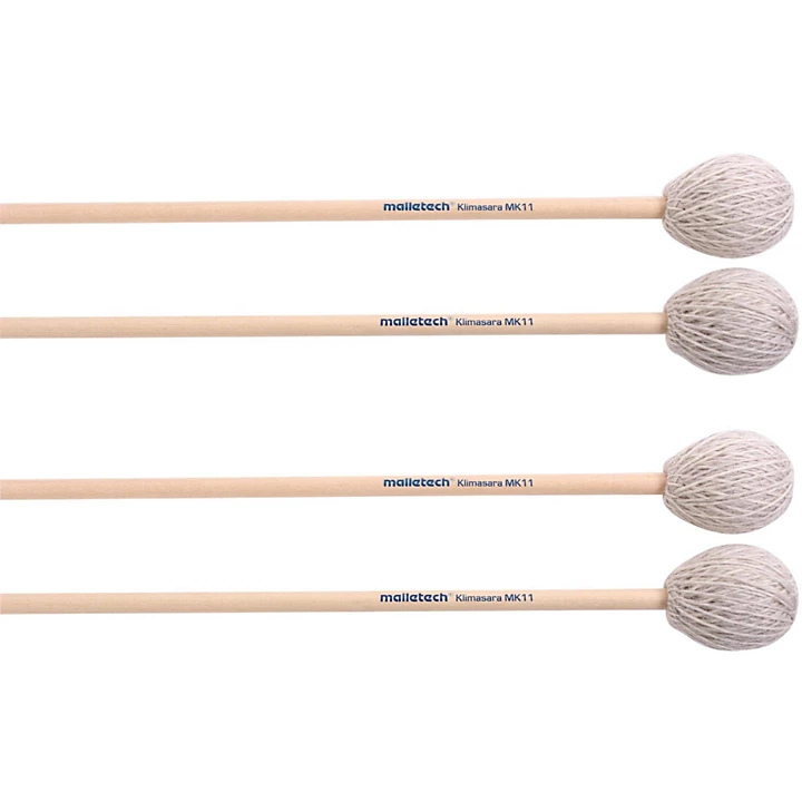Klimasara Marimba Mallets Set of 4 2 Matched Pairs Medium