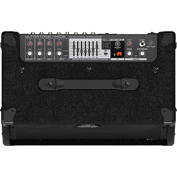 ULTRATONE KXD12 Keyboard Amp PA System