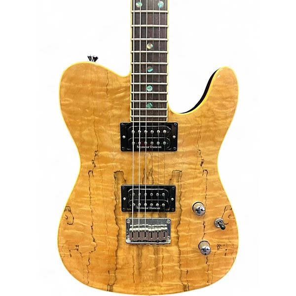 Fender Used 2007 Fender Special Edition TELECASTER HH Spalted Maple Solid Body Electric Guitar.gc