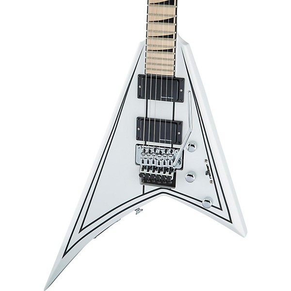 Jackson X Series Rhoads RRX24M Electric Guitar Snow White with Black Pinstripes