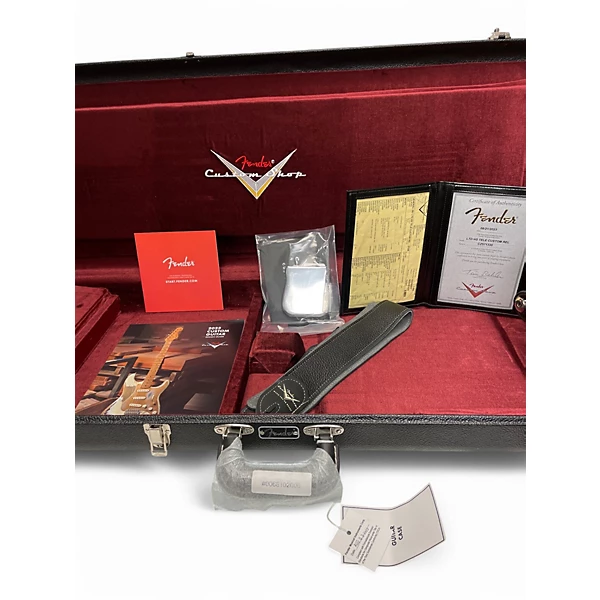 Fender Used 2023 Fender CUSTOM SHOP LTD HS TELE CUSTOM 3 Color Sunburst Solid Body Electric Guitar.gc