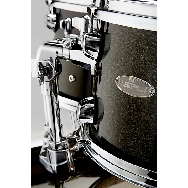 Open Box Sound Percussion Labs 5PC Unity II All In One Drum Set Level 1 Black Onyx Glitter