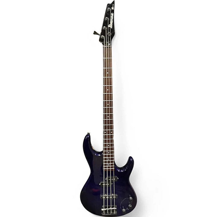 Ibanez Used Ibanez TRB100 Blue Electric Bass Guitar.gc