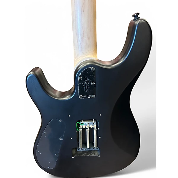 Sterling by Music Man Used Sterling by Music Man JP60 Flat Black Solid Body Electric Guitar.gc