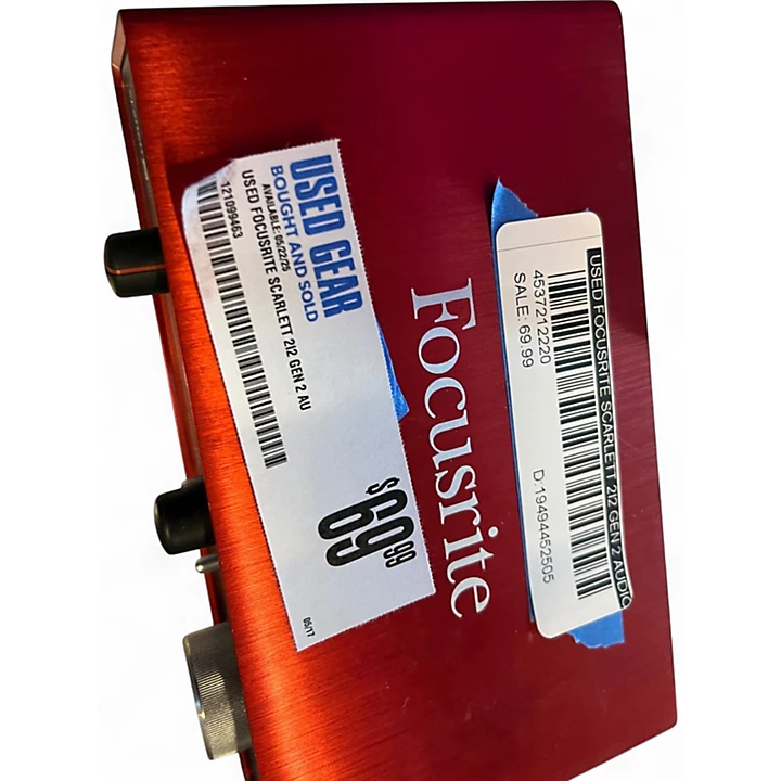 Focusrite Used Focusrite Scarlett 2i2 Gen 2 Audio Interface