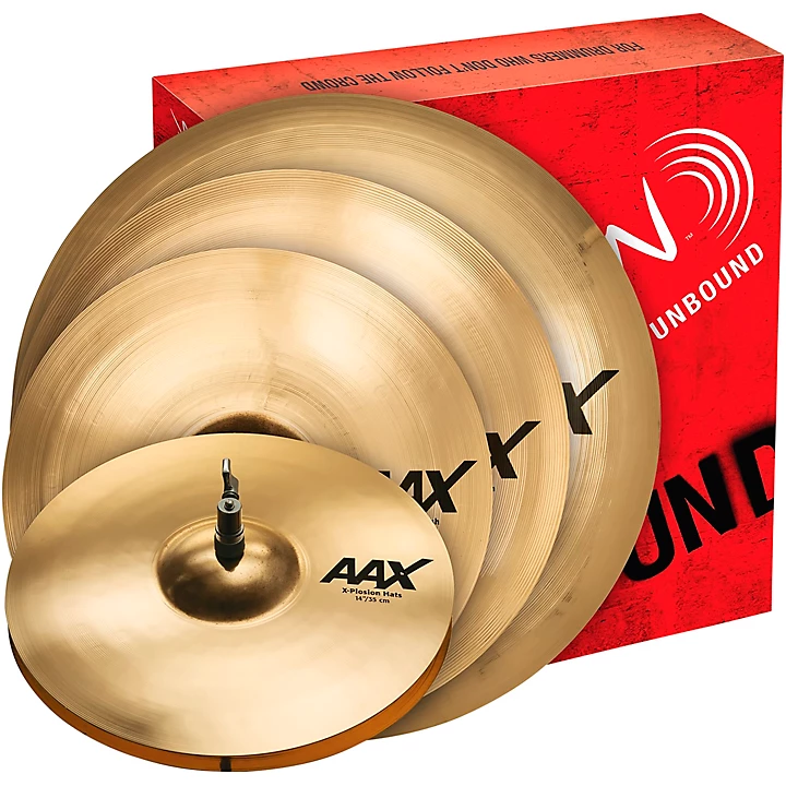 AAX X Plosion Cymbal Pack With Free