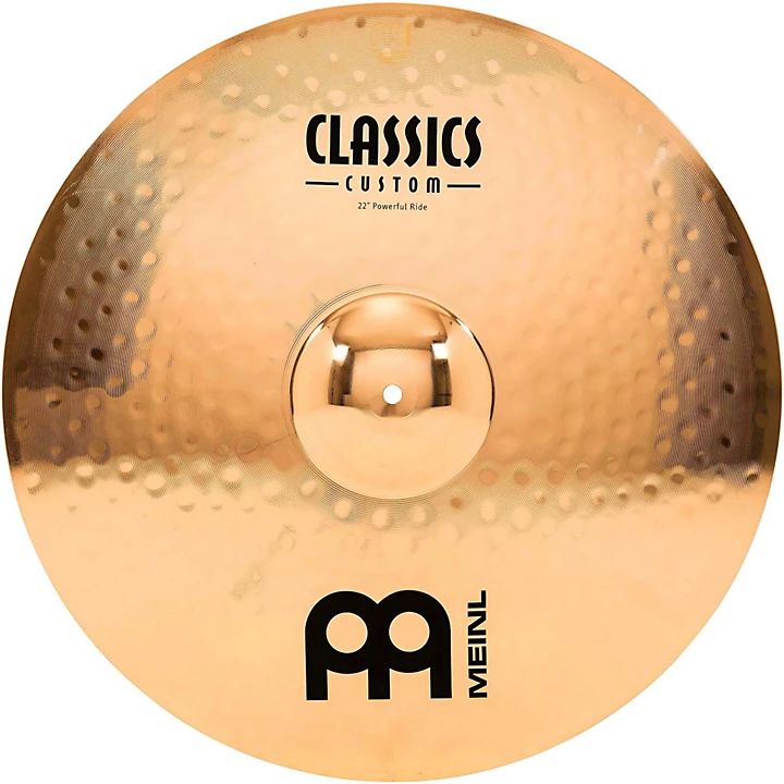 MEINL Classics Custom Powerful Ride   Brilliant 22 in.