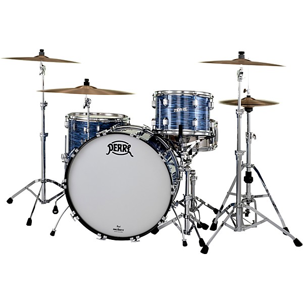 Pearl President Series 3 Piece Shell Pack with 24 in. Bass Drum Ocean Ripple