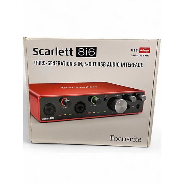 Focusrite Used Focusrite Scarlett 8i6 Gen 3 Audio Interface