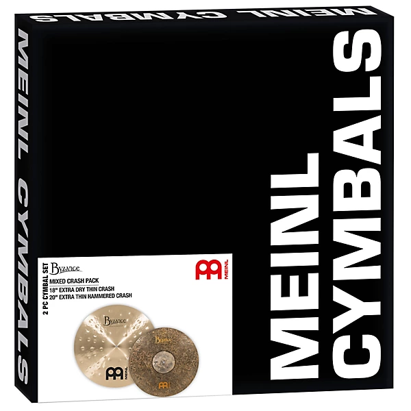 MEINL Byzance Mixed Set Crash Cymbal Pack, 18\