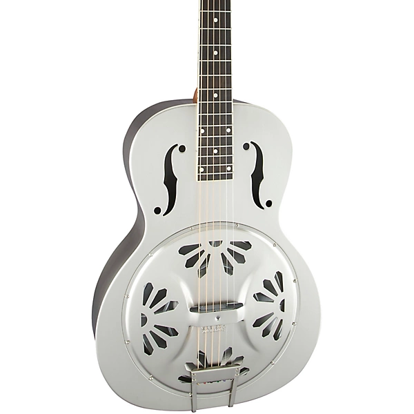 G9221 Bobtail Round Neck Acoustic Electric Steel Body Resonator Guitar