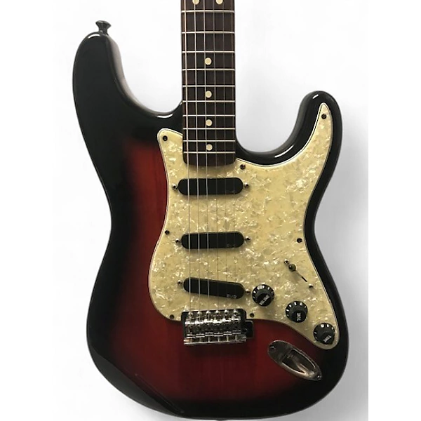 Used Fender 40th Anniversary Stratocaster Sunburst Solid Body Electric Guitar