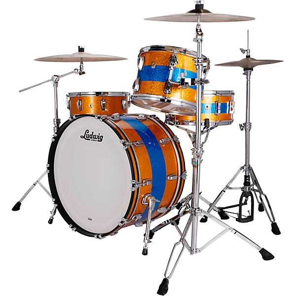 Ludwig Classic Maple 3 Piece Pro Beat Shell Pack With 24\