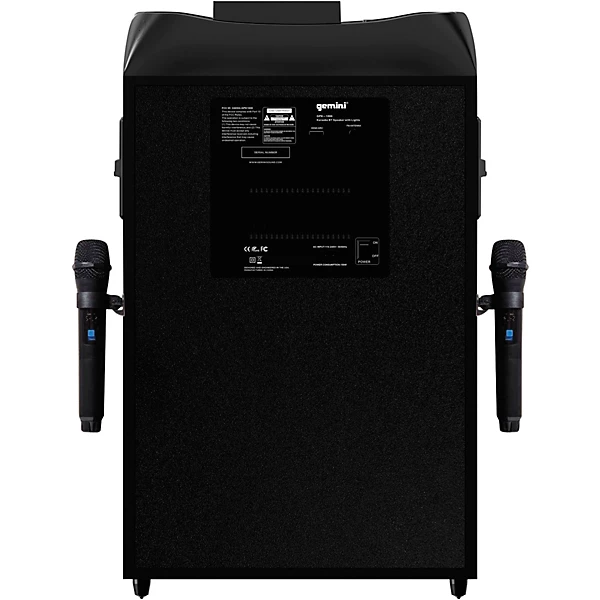 Gemini GPK 1000 Professional Karaoke Player With Party Lights