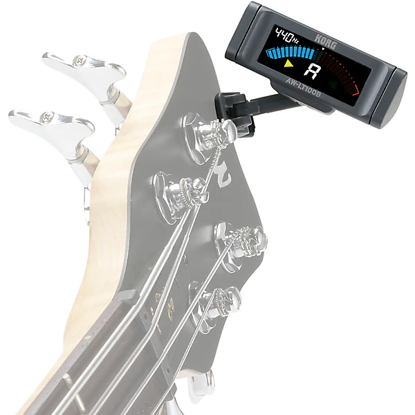 AW LT100B Clip On Bass Tuner Black