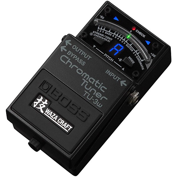 BOSS TU 3W Waza Craft Chromatic Tuner Pedal