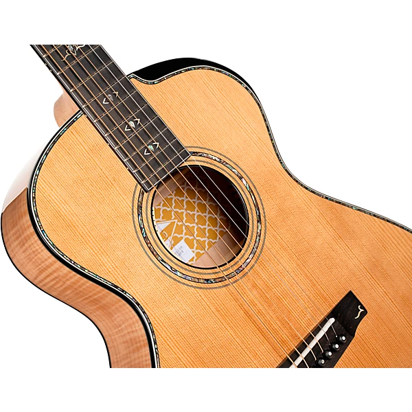 Gold Passion Concert Acoustic Electric Guitar Natural