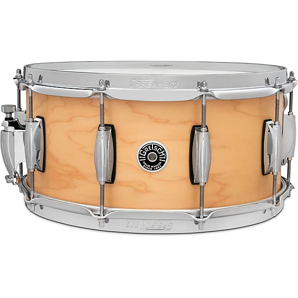 Brooklyn Straight Satin Snare Drum with Lightning Throw Off