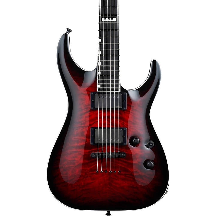 ESP E II Horizon NT II Electric Guitar See Thru Black Cherry Sunburst