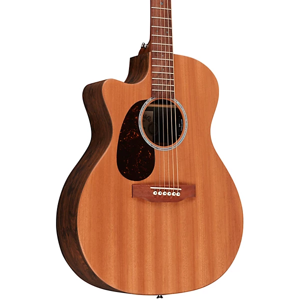 Martin GPCX2E X Series Ziricote Left Handed Grand Performance Acoustic Electric Guitar Natural