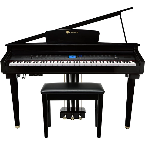 Symphony Grand Digital Piano with Bench Ebony Polish