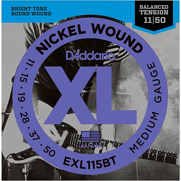 EXL115BT Balanced Tension Medium Electric Guitar Strings Single Pack