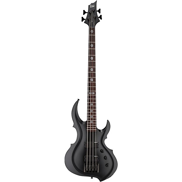 LTD TA 204FRX Electric Bass Guitar Black Satin