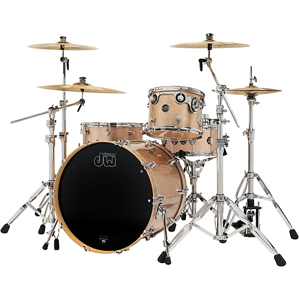 4 Piece Performance Series Shell Pack with 22 in Bass Drum and Snare Bermuda Sparkle