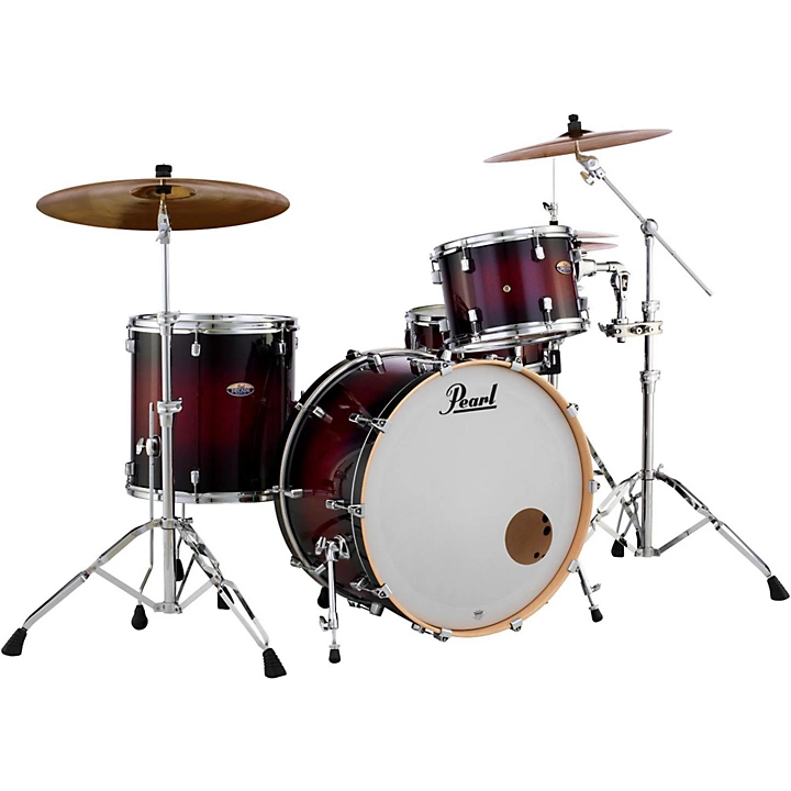 Decade Maple 3 Piece Shell Pack Gloss Deep Red Burst
