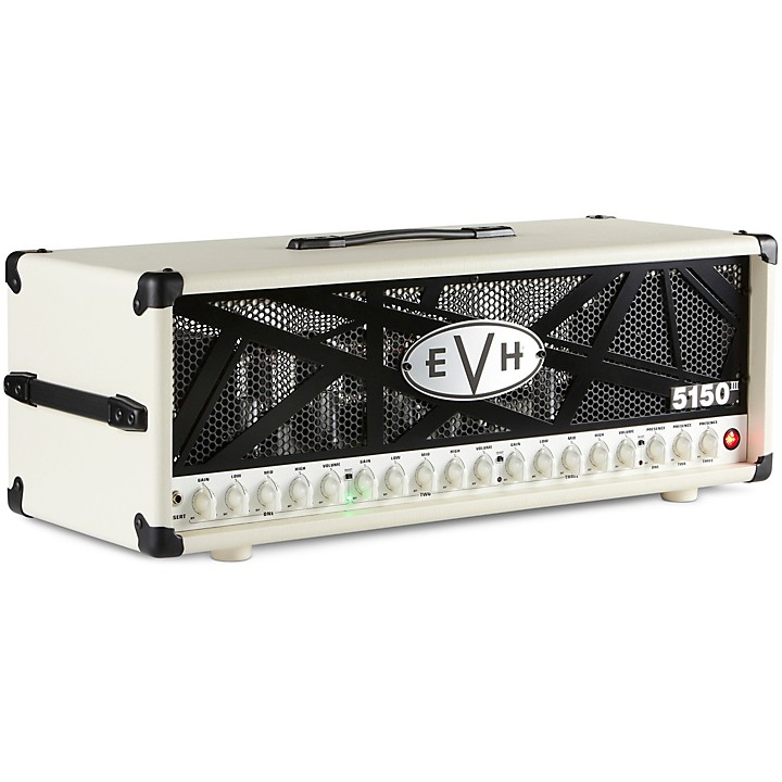 EVH 5150 III 100W 3 Channel Tube Guitar Amp Head Level 1 Ivory 481477004460000.gc