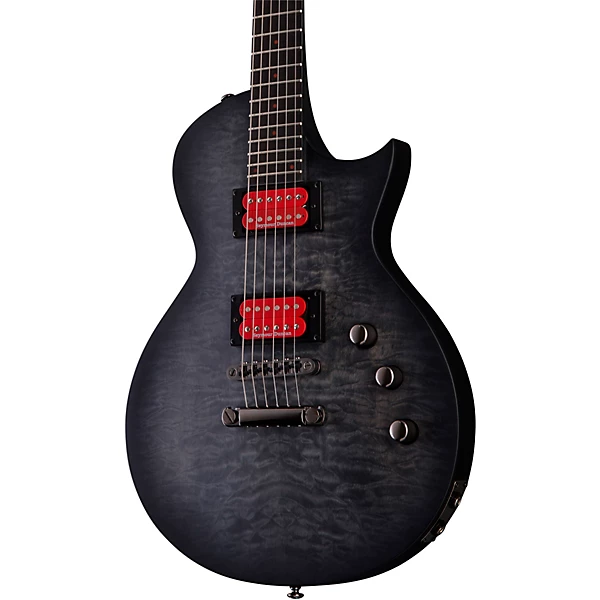 Ben Burnley BB 600 Baritone Electric Guitar Transparent Black Burst