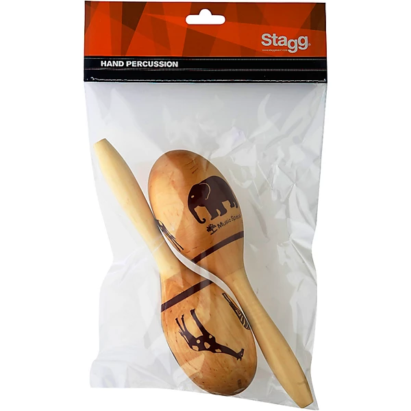 Stagg Wooden Africa Maracas