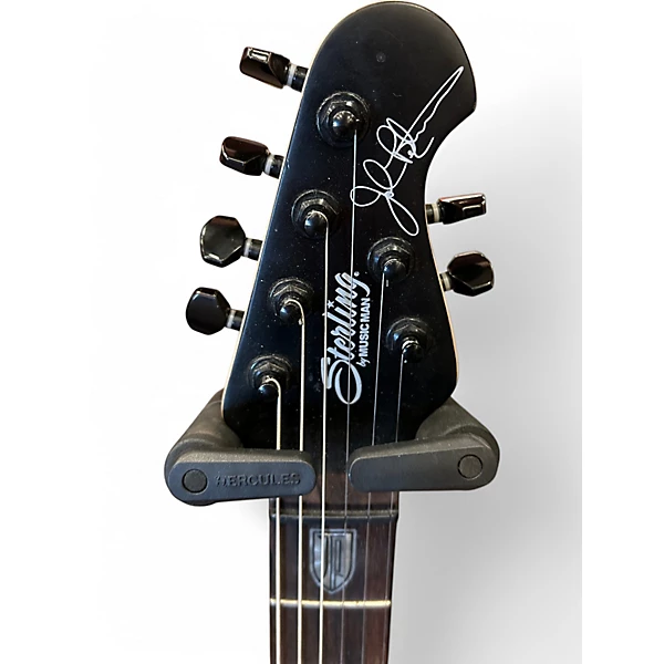 Sterling by Music Man Used Sterling by Music Man JP60 Flat Black Solid Body Electric Guitar.gc