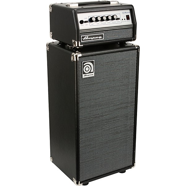 Ampeg Micro VR Bass Amp Head and SVT210AV Bass Speaker Cabinet Stack