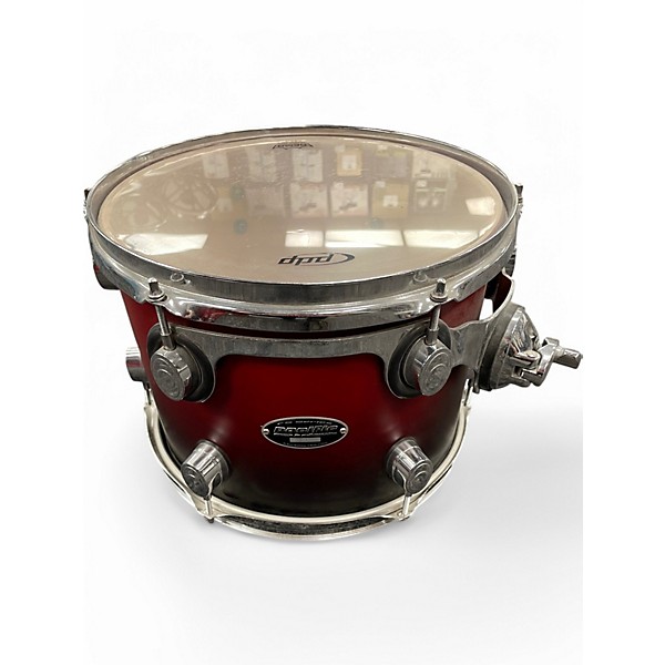 PDP by DW Used PDP by DW 5 Piece FS Series Red to Black Fade Drum Kit.gc