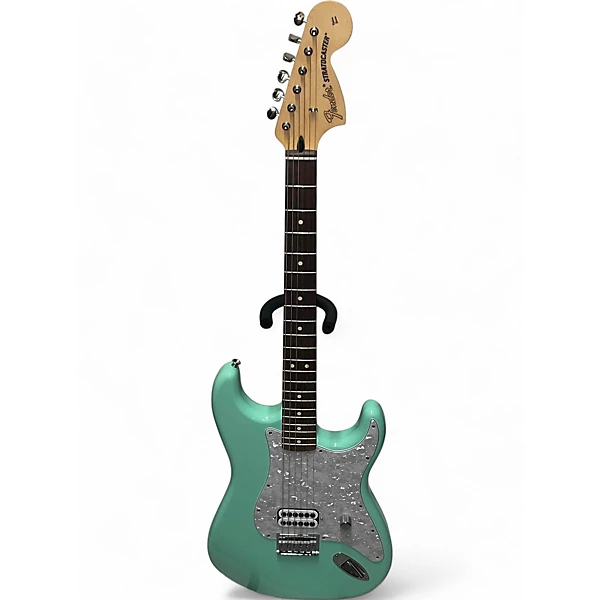 Used Fender Tom Delonge Signature Stratocaster Seafoam Green Solid Body Electric Guitar