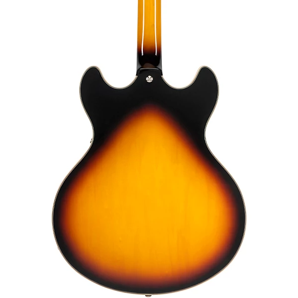 D'Angelico Premier DC Limited Edition Semi Hollow Electric Guitar Vintage Sunburst