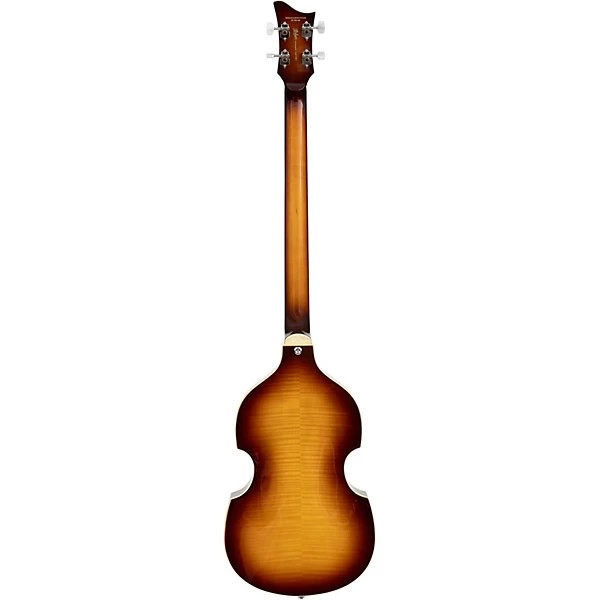Hofner Ignition Series Short Scale Violin Bass Guitar with Cavern Pickup Spacing Sunburst
