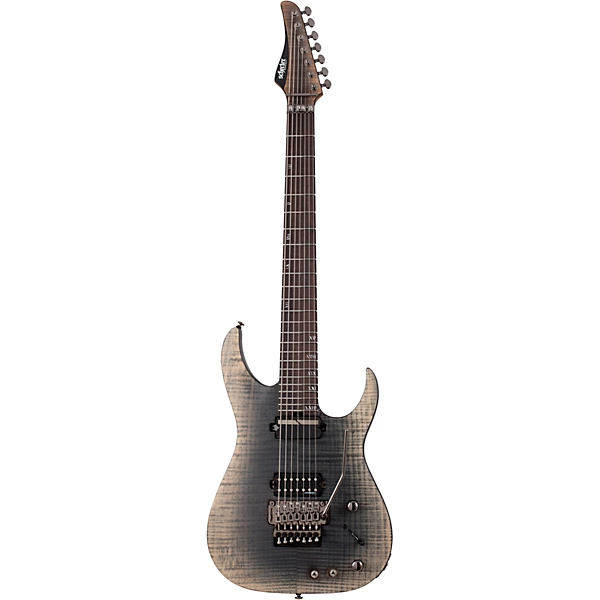 Banshee Mach FR S 7 String Guitar FalloutBurst
