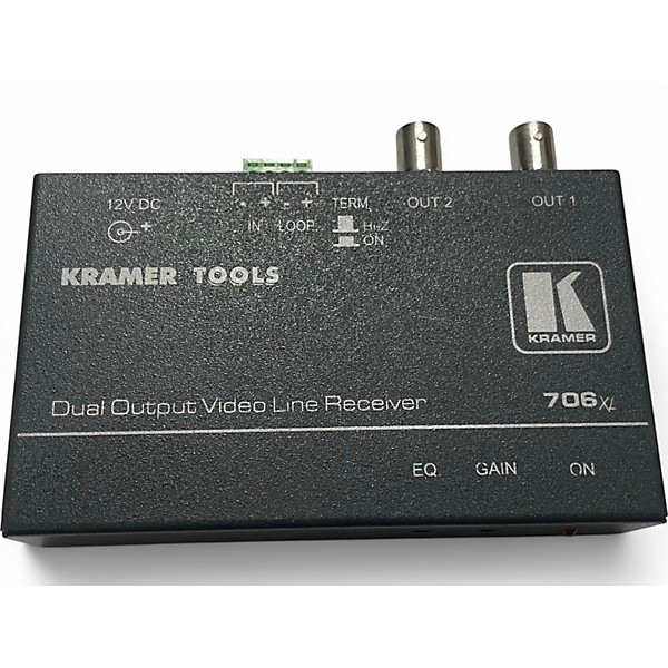 Kramer Electronics Used Kramer Electronics 706XL TWISTED PAIR RECEIVER Wireless System.gc