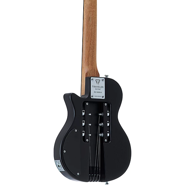 EG 1 Mod X Electric Hybrid Travel Electric Guitar Black Satin