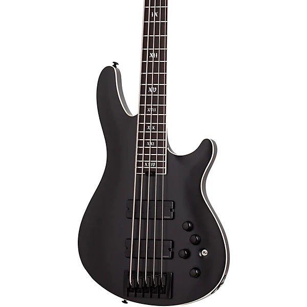 SLS Elite 5 Evil Twin 5 String Electric Bass Satin Black