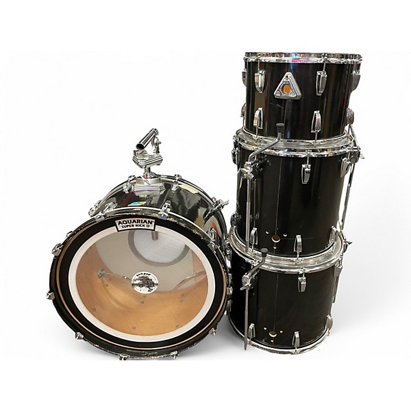 Used Ludwig 4 Piece Duo Modular Maple Black Drum Kit