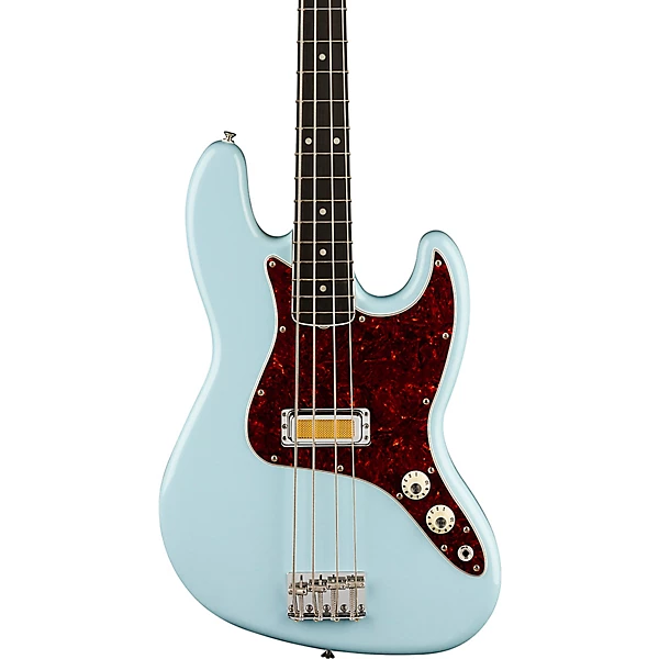 Gold Foil Jazz Bass Sonic Blue