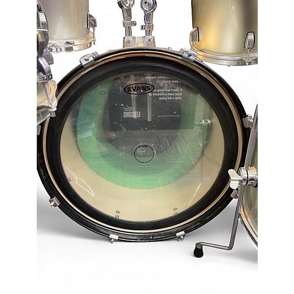 Used Ludwig 5 Piece Accent CS champagne Drum Kit