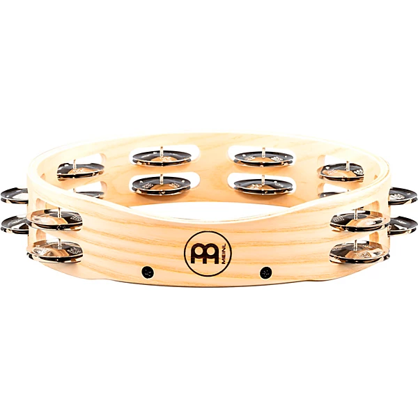 MEINL Artisan Edition Tambourine withSteel Jingles 2 Row 10 in.
