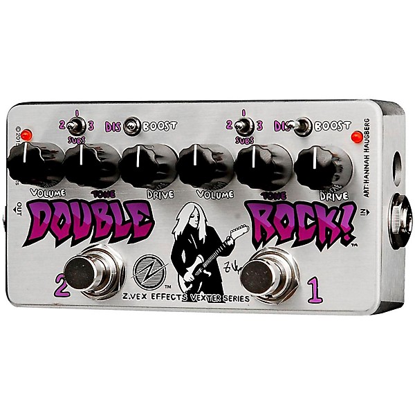 Double Rock Vexter Distortion Guitar Pedal