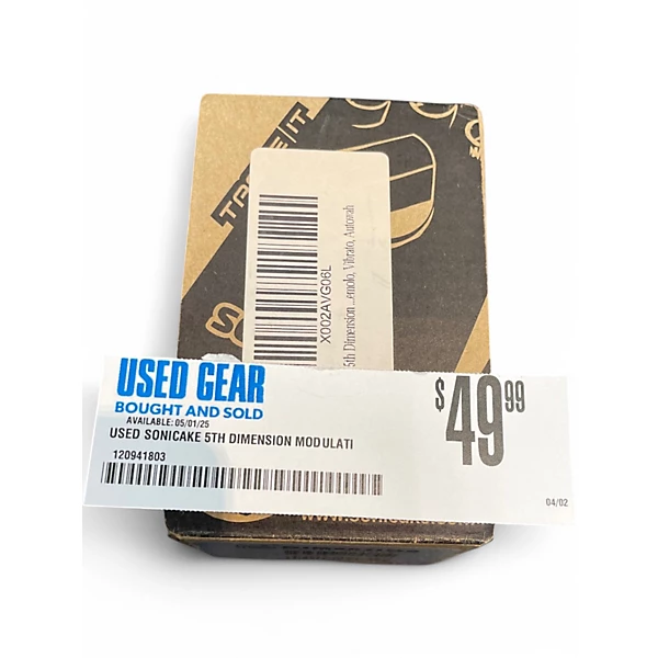 Used Sonicake 5TH DIMENSION MODULATION Effect Pedal