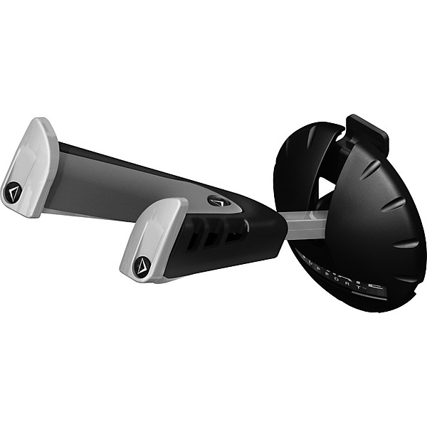 GS 10 Pro Guitar Hanger Slat Wall Mount Black